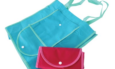 TFS2003 Foldable Shopping Bags with Plastic Button