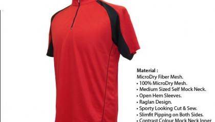 MicroDry Sporte Energy Pipped Mock