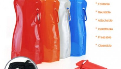UBO1311 BPA Free Collapsible Water Bottle